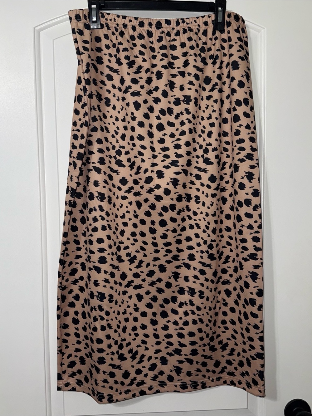 Nuggles Leopard Print Midi Skirt Women’s Size 2X